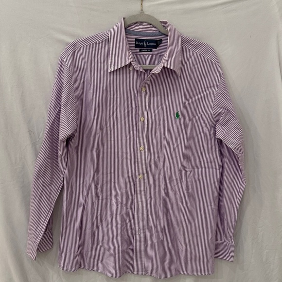 Ralph Lauren Other - Ralph Lauren Polo button down Striped Men's Shirt Classic fit size large